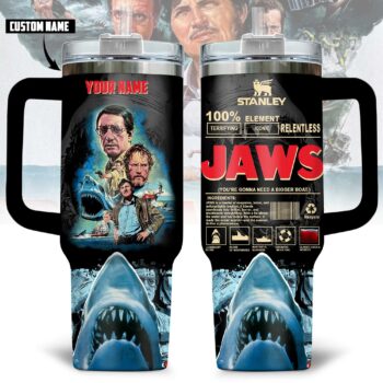 PREMIUM JAWS Tumbler With Handle