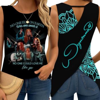 PREMIUM WNJD Cut Out Wrap Back Tank Top MAR