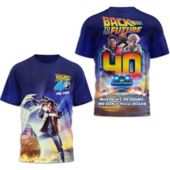 Premium BTF 40th Anniversary 3D T-Shirt MAR - T-shirt