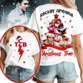 Premium ELV Christmas 3D Shirt HI - T-shirt, White