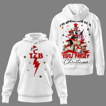 Premium ELV Christmas 3D Shirt HI - Hoodie, White