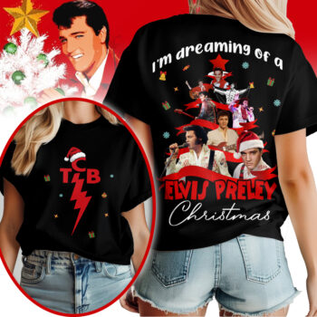 Premium ELV Christmas 3D Shirt HI - T-shirt, Black