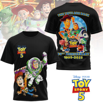 Premium TSTR CHRISTMAS 3D T-Shirt NY - Black