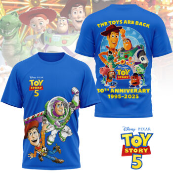 Premium TSTR CHRISTMAS 3D T-Shirt NY - Blue