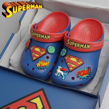 Superman | PREMIUM CLOGS WITH CHARMS