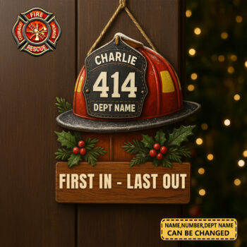 Premium FFR Christmas Door Hanger TD - 30x30cm