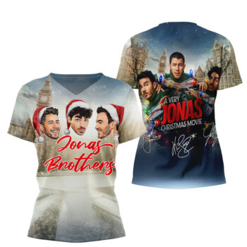 Premium JNB Christmas 3D Shirt HI - V-neck