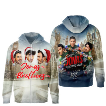 Premium JNB Christmas 3D Shirt HI - Zip Hoodie