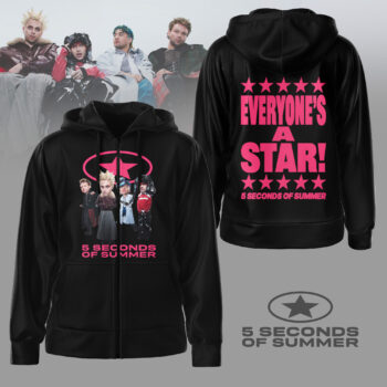 Premium 5SOS 3D Shirt HI - Zip Hoodie
