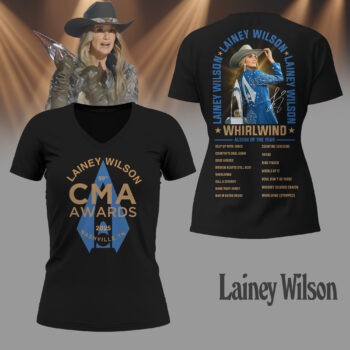 Premium LNWL 2025 CMA Awards 3D Shirt NY - V-neck, Black