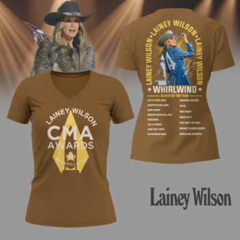 Premium LNWL 2025 CMA Awards 3D Shirt NY - V-neck, Brown