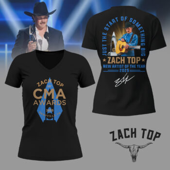 Premium ZAT 2025 CMA Awards 3D Shirt NY - V-neck, Black