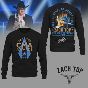 Premium ZAT 2025 CMA Awards 3D Shirt NY - Sweater, Black