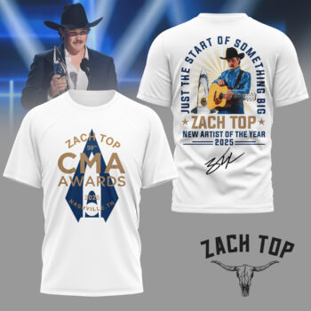 Premium ZAT 2025 CMA Awards 3D Shirt NY - T-shirt, White