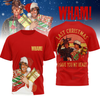 Premium WHAM 2025 Edition 3D Shirt - T-Shirt, Red