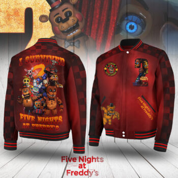 Premium 5NAF Edition Baseball Jacket