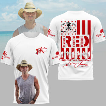 Premium KNCN Red Friday 3D Shirt NY - White