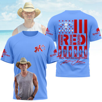 Premium KNCN Red Friday 3D Shirt NY - Blue