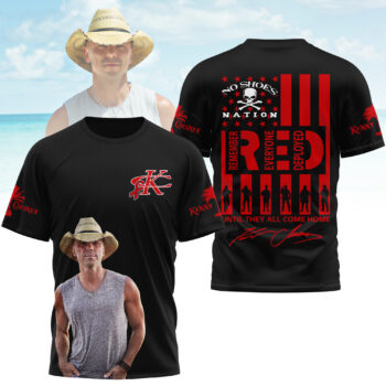 Premium KNCN Red Friday 3D Shirt NY - Black