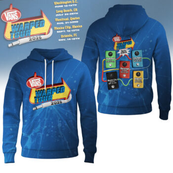 Premium VANS 2026 Tour 3D Shirt - Hoodie