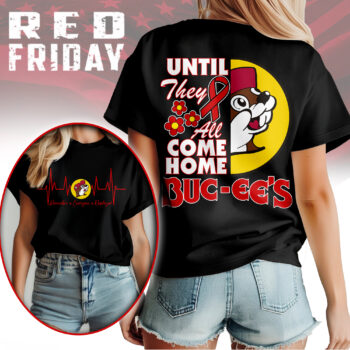 Premium BUC Red Friday 3D Shirt NY - Black