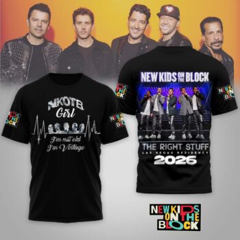 Premium NKOTB 2026 Tour 3D Shirt MM