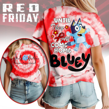 Premium BLU Red Friday 3D Shirt NY - Tie Dye