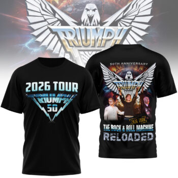 Premium TRMP 50th Anniversary Tour 3D Shirt MM