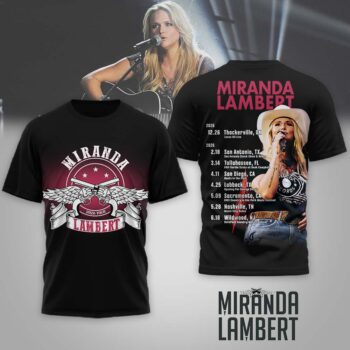 Premium MILA 2026 Tour 3D Shirt MM