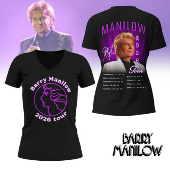 Premium BRML 2026 Tour 3D T-Shirt HI - V-neck