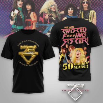 Premium TWSR 50th Anniversary 3D Shirt MM