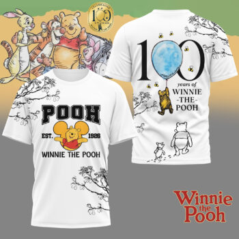 Premium POOH 100th Anniversary 3D Shirt NY