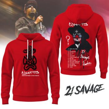 Premium 21S WHTTS 3D Shirt HI - Hoodie, Red