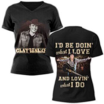 Premium CLWK 3D Shirt MM - V-neck