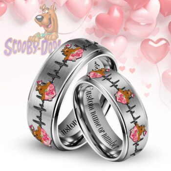 Premium SCBD Valentine Silver Tungsten Ring