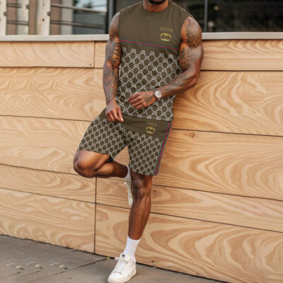 Gucci Tank Top & Shorts Set For Men CB182-GCC-HYT-TT-25042505