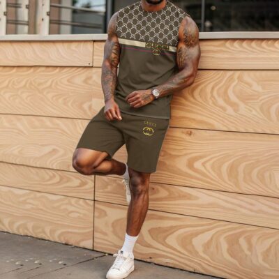 Gucci Tank Top & Shorts Set For Men CB182-GCC-HYT-TT-25042504
