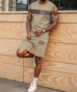 Gucci Tank Top & Shorts Set For Men CB182-GCC-HYT-TT-25042501