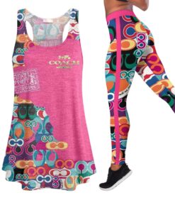 COACH | Premium Tank Top & Leggings Set CB189-CCH-HYT-TH-23042504