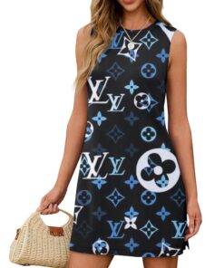 LV | Premium Sleeveless A-Line Dress SSD183-LV-HYT-TH-30052504