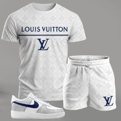LV | Premium Tracksuit And Sneaker Combo For Men CHIC5230114
