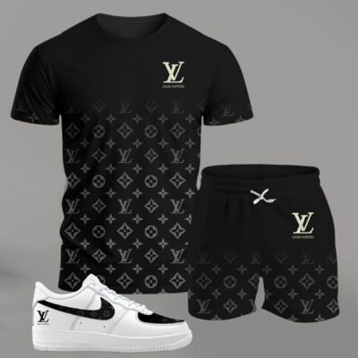 LV | Premium Tracksuit And Sneaker Combo For Men CHIC5230102