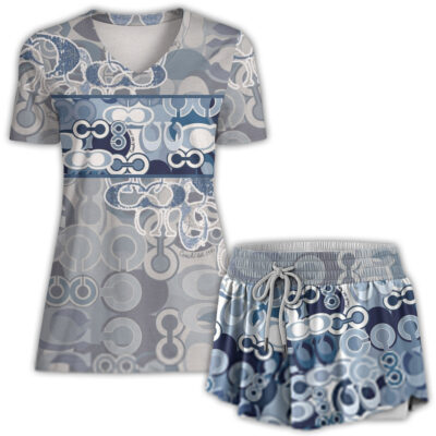 COACH | Premium Athletic V-Neck Shirts & Shorts CB187-CCH-HYT-TT-21052508