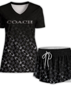 COACH | Premium Athletic V-Neck Shirts & Shorts CB187-CCH-HYT-TT-21052502