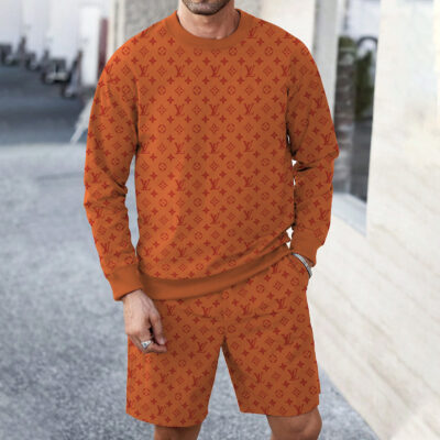 LV | Best Selling Limited Edition Luxury Brand Sweatshirt + Short LYA29032506