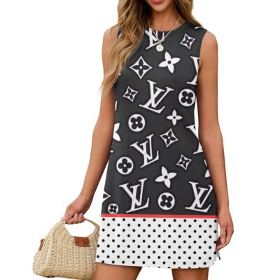 LV | Premium Sleeveless A-Line Dress SSD183-LV-HYT-TH-30052503