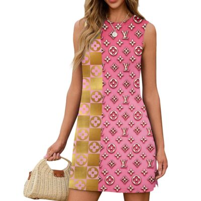 LV | Premium Sleeveless A-Line Dress SSD183-LV-HYT-TH-30052502