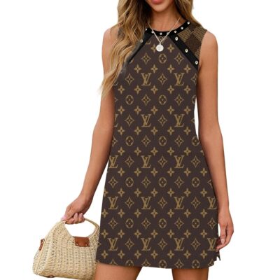 LV | Premium Sleeveless A-Line Dress SSD183-LV-HYT-TH-30052501