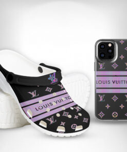 LV | Premium Crocs & Clear Phonecase Set CB185-LV-HYT-NN-29052503