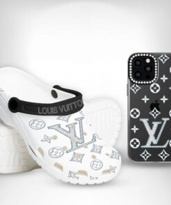 LV | Premium Crocs & Clear Phonecase Set CB185-LV-HYT-NN-29052501